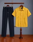 Men's Top & Down Clothing Set - 4