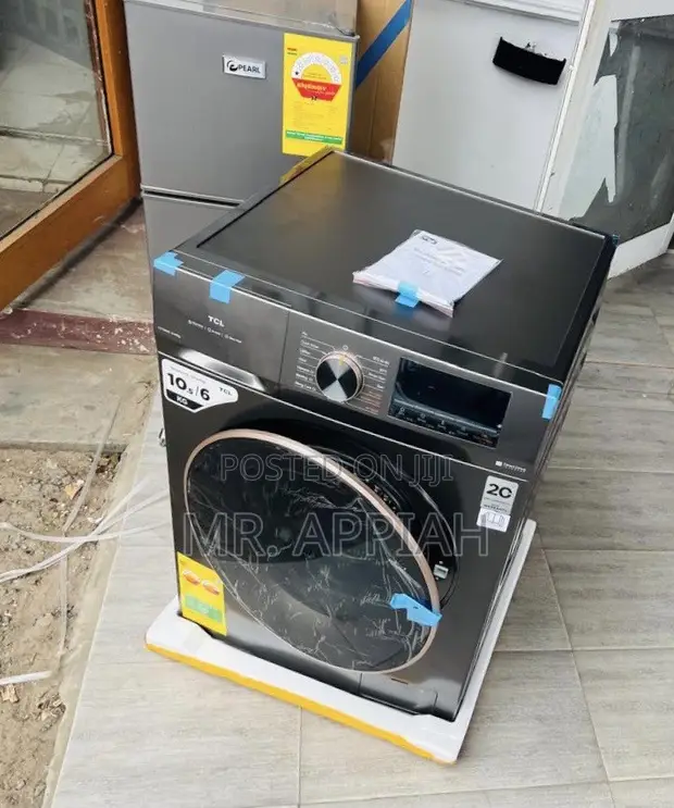 TCL 10.5kg Front Load Washing Machine with Dryer (Gray) - 1