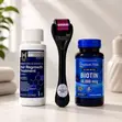 Member's Mark Minoxidil 5% + Biotin 10,000 MCG + Microneedling Roller - 2