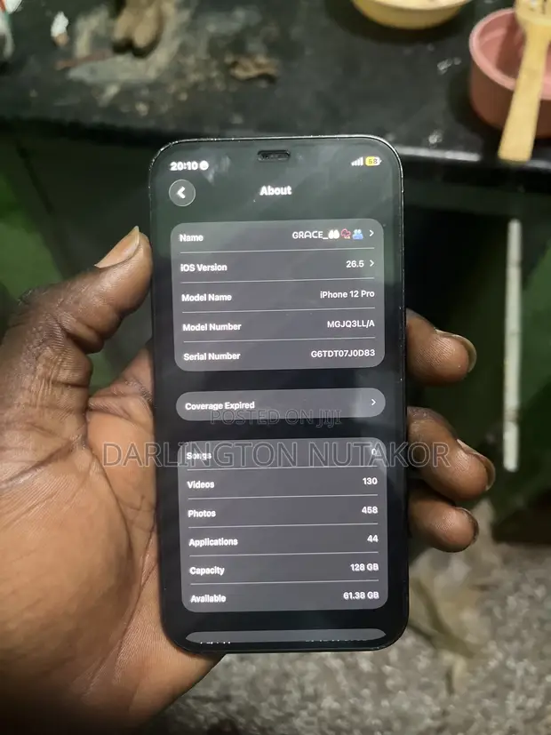 Apple iPhone 12 Pro 128GB Black - 1