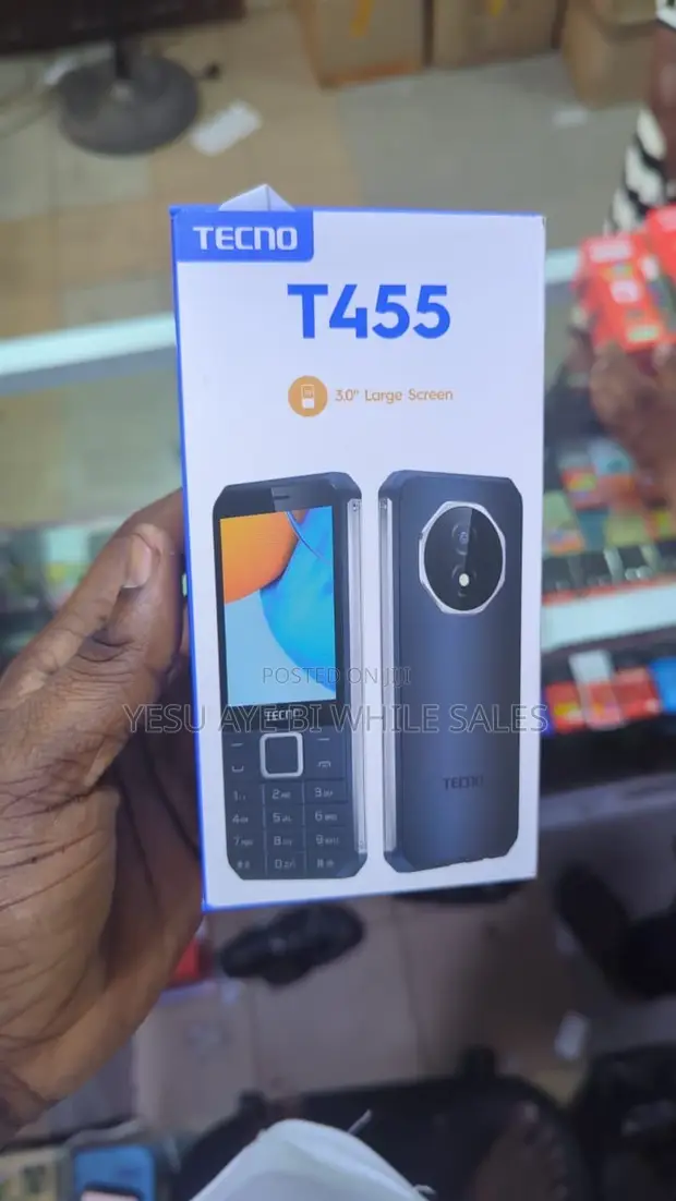 New Tecno T455 Black - 1