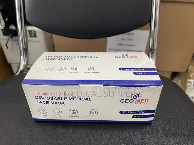 Disposable Medical Face Mask (50 pcs) - 1