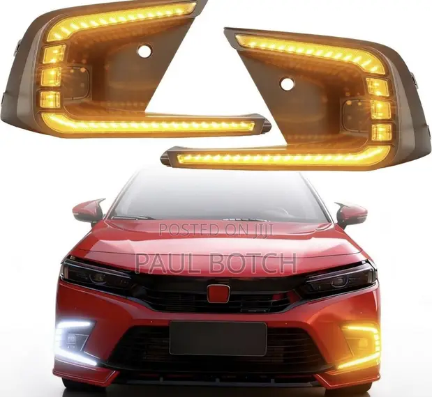 2022-2025 Honda Civic LED Fog Lights - 1