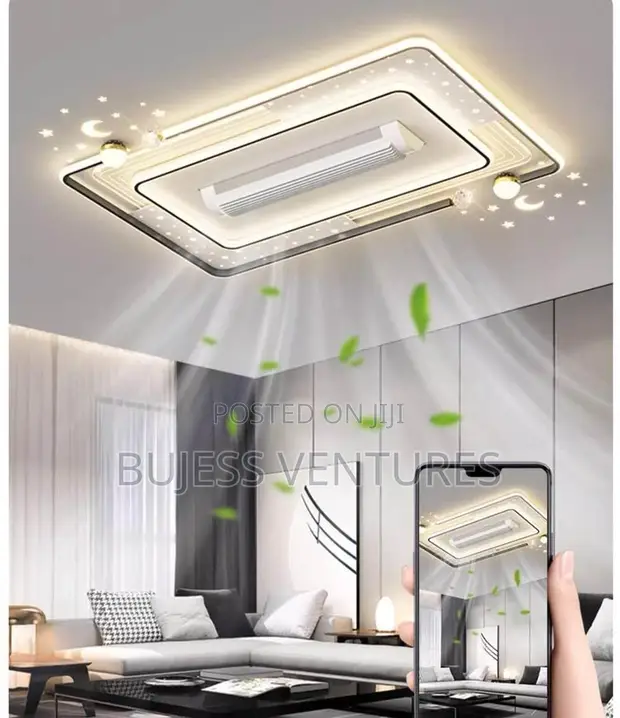 Ac Fanlight with Bluetooth Speaker - 1