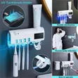 UV Toothbrush Sterilizer & Automatic Toothpaste Dispenser - 1