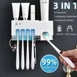 UV Toothbrush Sterilizer & Automatic Toothpaste Dispenser - 2