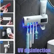 UV Toothbrush Sterilizer & Automatic Toothpaste Dispenser - 3