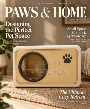 Modern Enclosed Pet House for Cats & Small Dogs