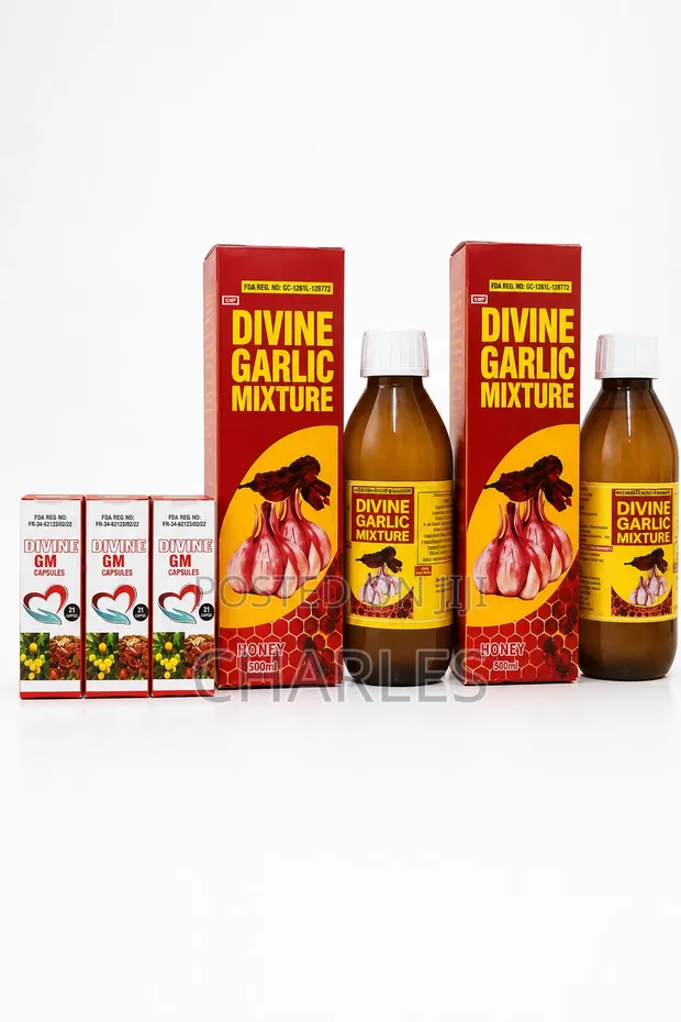 Divine Garlic Mixture & GH Capsules - 1