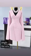 Straight Suit Dress - Aj Brand - 2