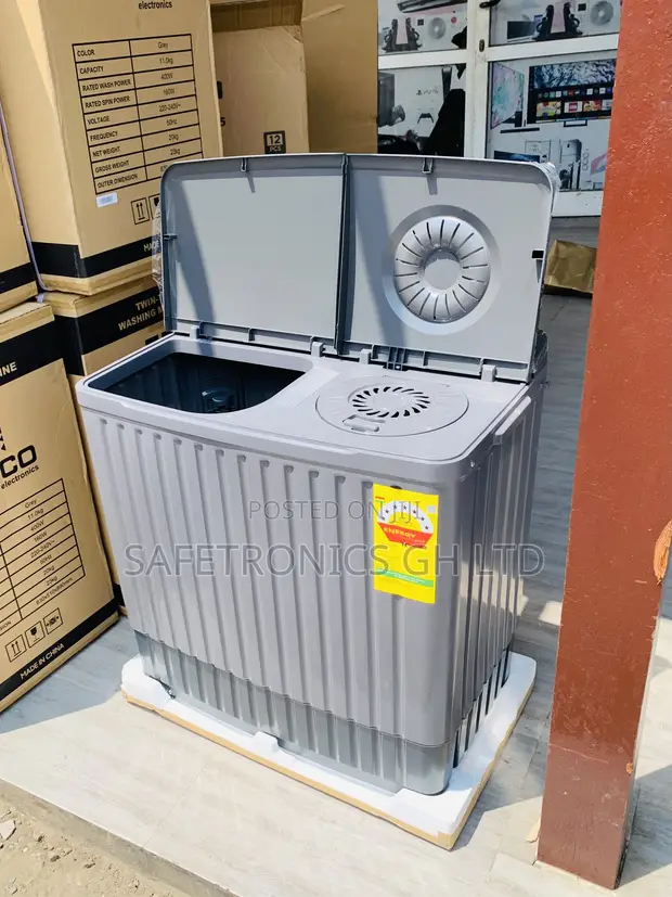 Brand New Nasco 11KG Twin Tub Washing Machine - 1
