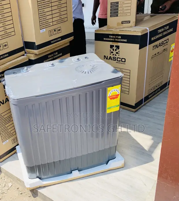 Brand New Nasco 11KG Twin Tub Washing Machine NAS-11-TW - 1
