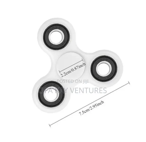 White Fidget Spinner - 1