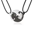 Cat Couple Love Necklace - 1