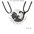 Cat Couple Love Necklace - 2