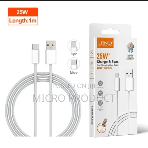 LDNIO Fast Charging Data Cable - 1