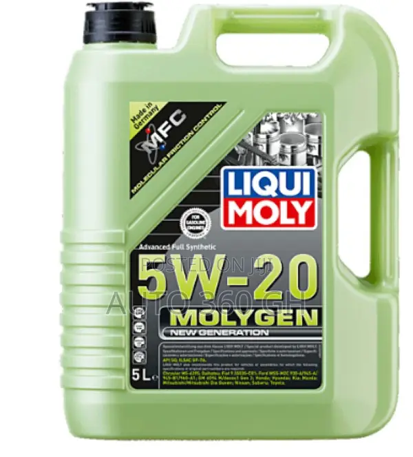 Molygen New Generation 5W-20 5L Motor Oil - 1