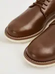 UK Tan Leather Lace Up Shoes - George Brand - 2