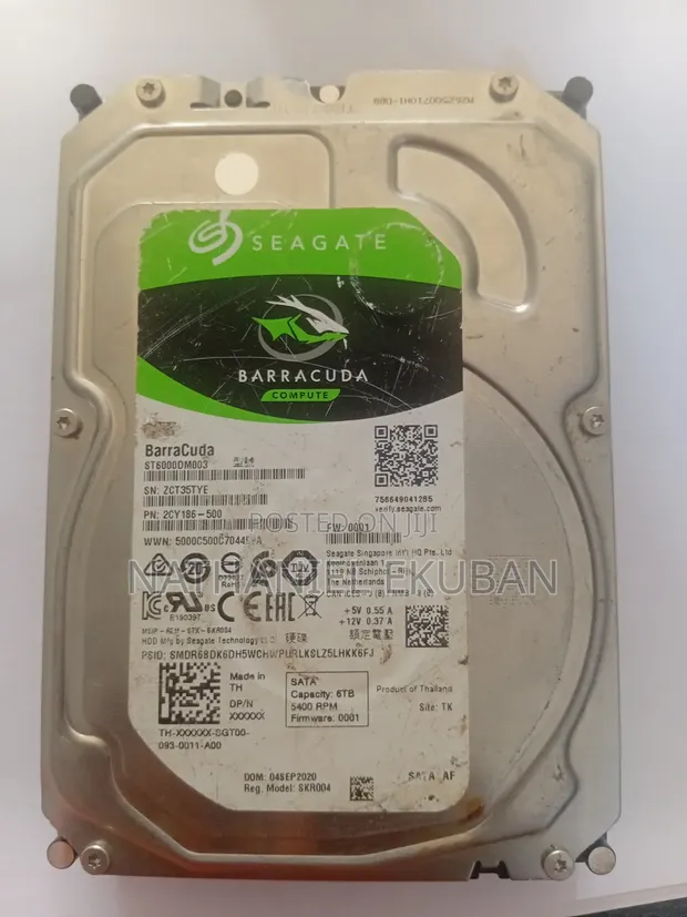 Seagate Hard Drive 6TB - 1