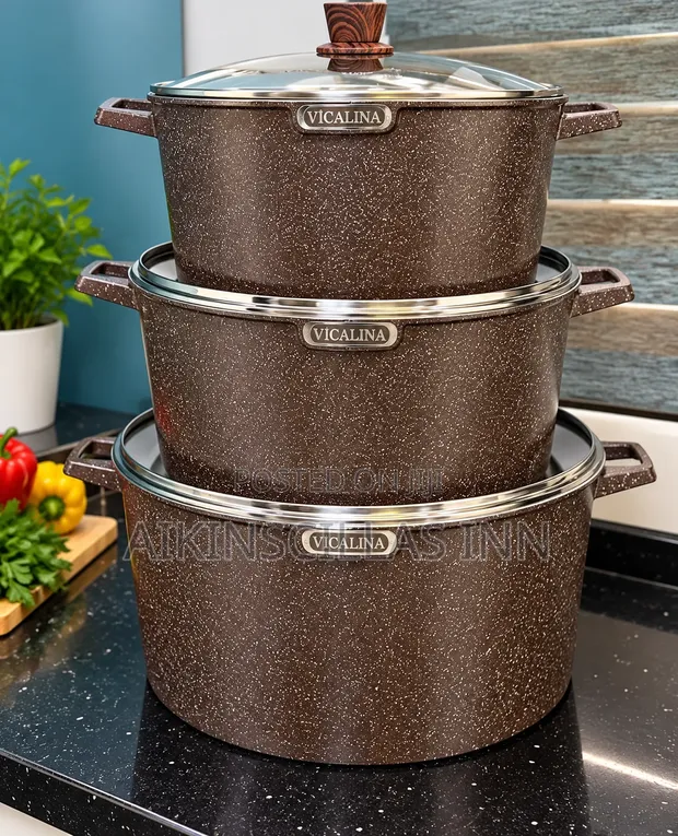 Vicalina Commercial Size Granite Cookware Set - 1