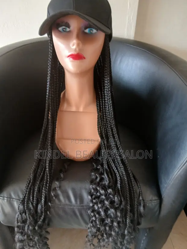 Braided Hair with Cap - 1