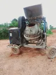Self-Loading Concrete Mixer with Winch - 2