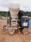 Self-Loading Concrete Mixer with Winch - 4