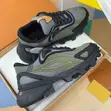Original Louis Vuitton LV Summit Khaki Green Sneakers - 2