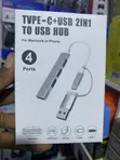 2-in-1 Type-C + USB to USB Hub (4-Port) - 3