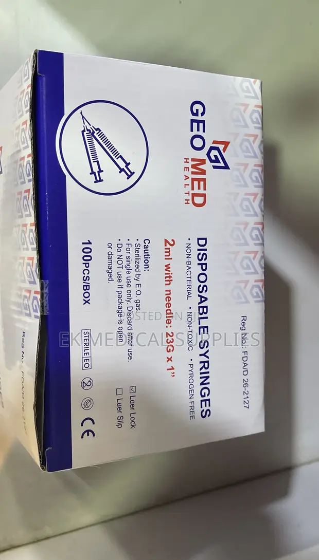 2ml Syringes with Needle (23G x 1) - 1