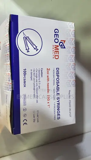 2ml Syringes with Needle (23G x 1)