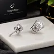 Snap On Magnet Earrings - Silver - 3