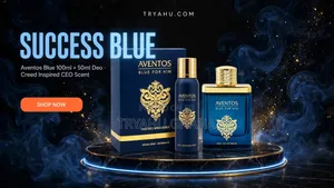 Aventos Blue for Him - Creed Inspired Fragrance (100ml EDP + 50ml Deo)