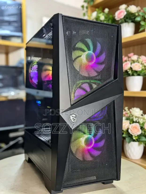 New MSI Desktop Computer: Intel Core i7, 16GB RAM, RTX 2060 Super - 1
