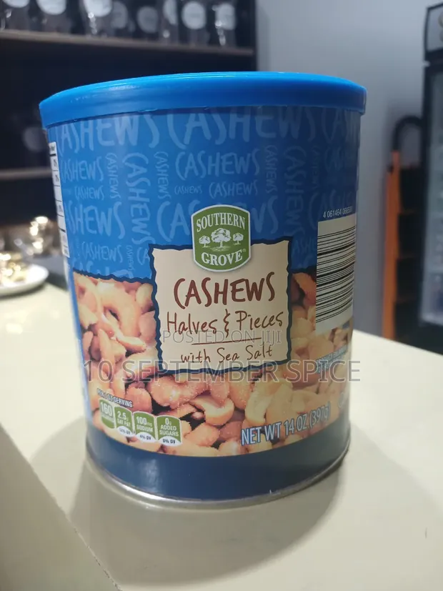 Southern Grove Cashews Halves & Pieces with Sea Salt - 1