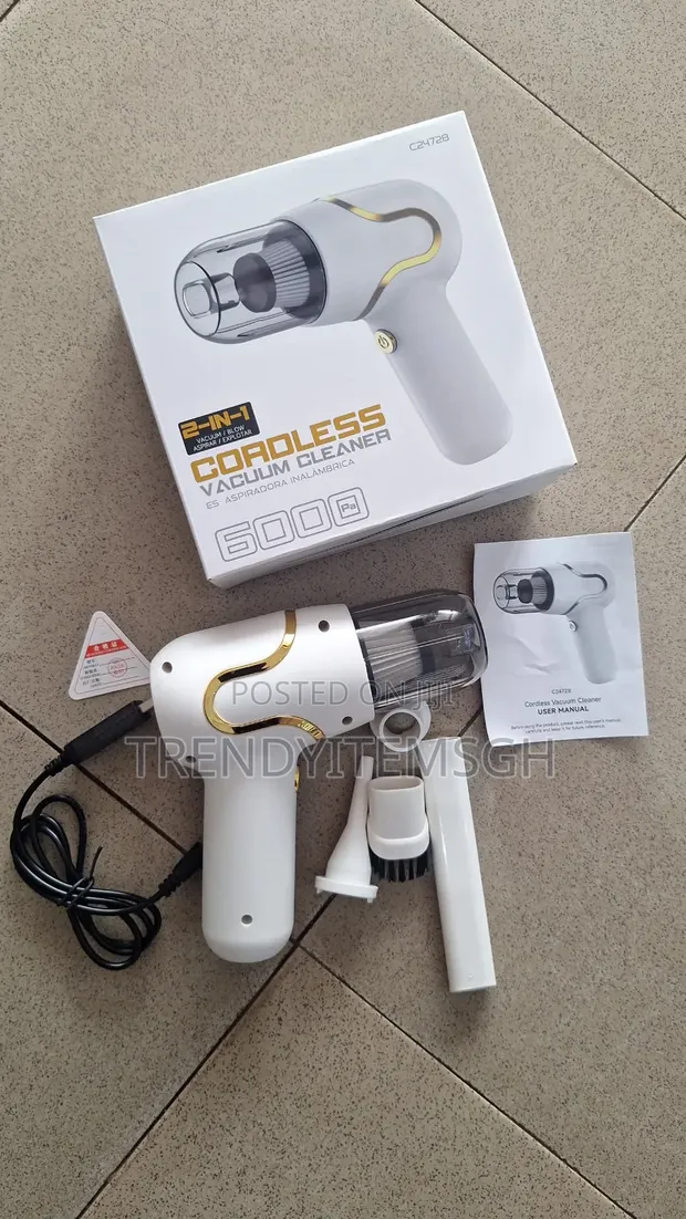 2-in-1 Cordless Vacuum Cleaner & Air Duster - 1