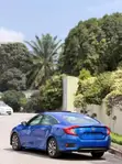 Honda Civic EX Sedan 2018 Blue - 3