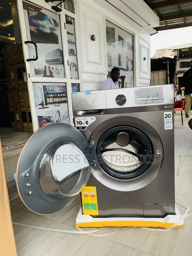 TCL 10KG Front Load Dryer - Low Temperature Gentle Dry - 1