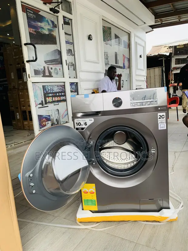 TCL 10KG Front Load Dryer - Low Temperature Gentle Dry - 1