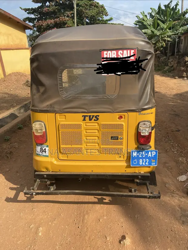 TVS King Deluxe Plus iTouch Start 2025 Yellow - 1