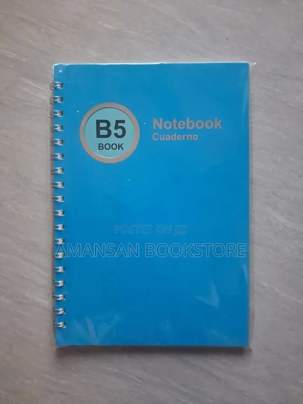 B5 Notebook - Blue - 1