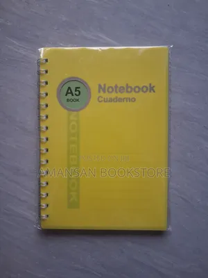 A5 Notebook - Yellow
