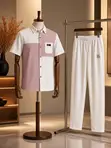 Zara 2 Piece Shirt and Trouser Set - 2