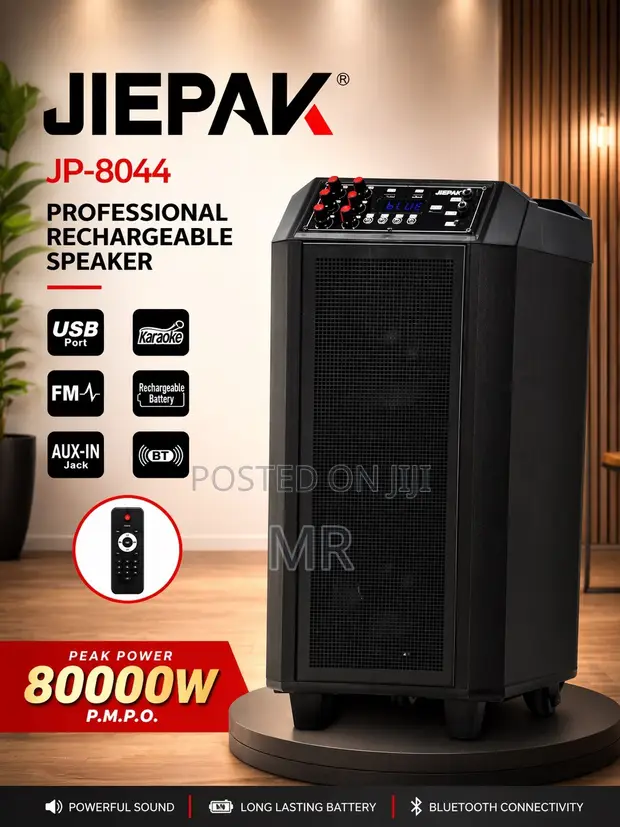 Jiepak Bluetooth Speaker - Brand New - 1
