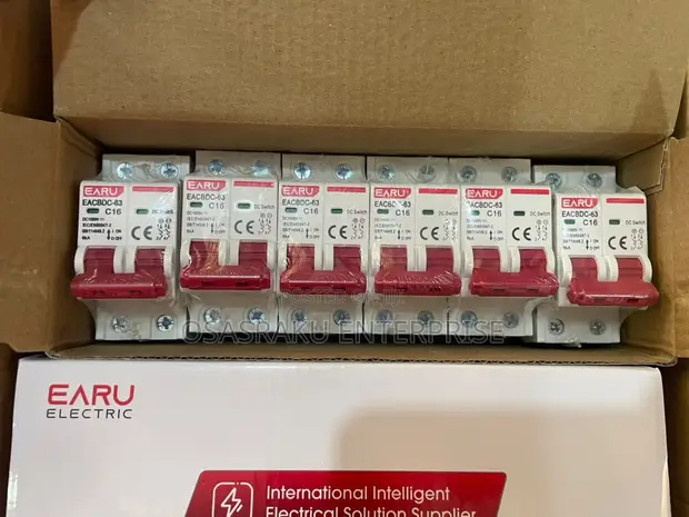 2-Pole 1000Vdc 16A MCB Solar Circuit Breaker - 1