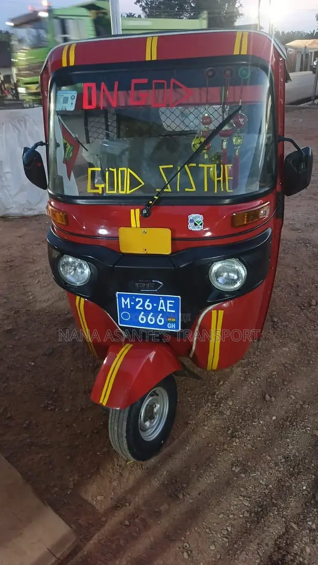 Bajaj RE Three-Wheeler - Red - 1