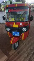 Bajaj RE Three-Wheeler - Red - 1