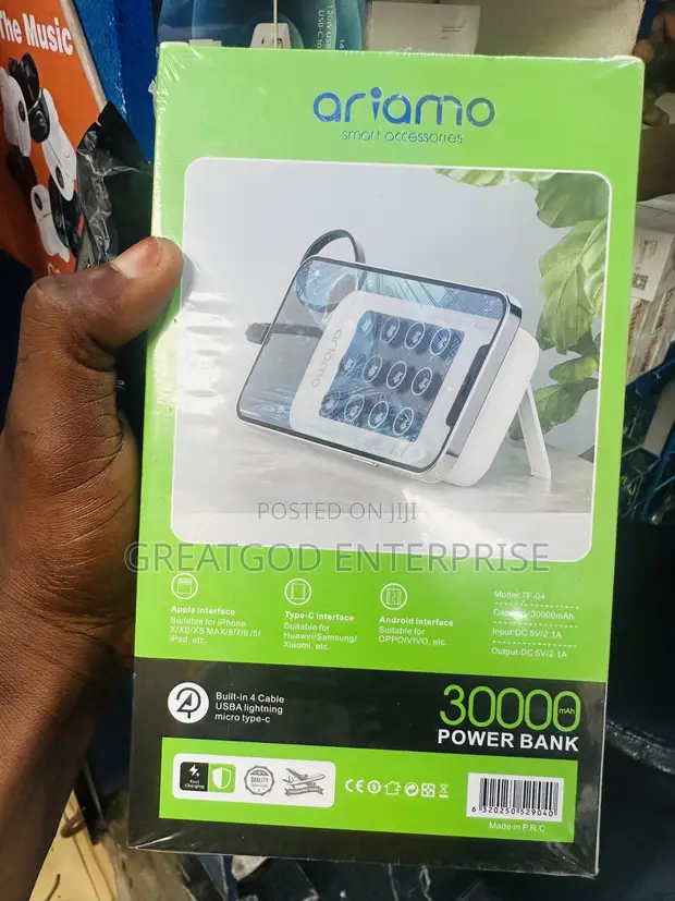 Ariamo TF-04 30000mAh Power Bank - 1