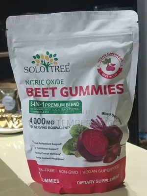 Solo Tree Beet Gummies with Grape Seed & COQ10