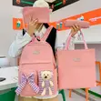 5-Piece Backpack Set with Handbag and Pencil Case - 2